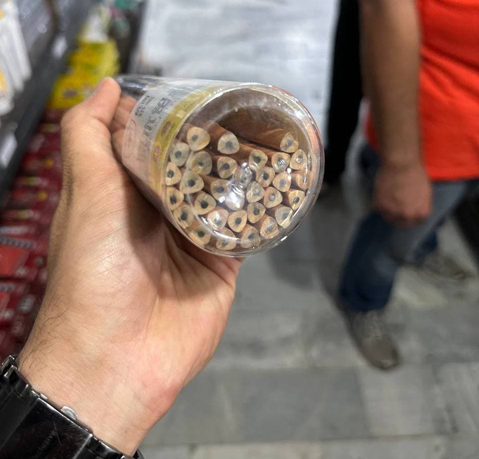 پک ۳۰ تایی مداد سیاه minions — تصویر ۲