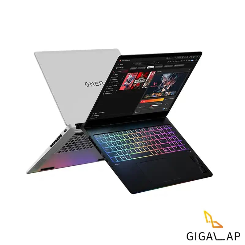 لپ تاپ گیمینگ HP OMEN MAX 16 مدل I7-14650HX 16GB 1TB SSD 8GB NAVIDIA RTX 5060 16’1 2K 240Hz — تصویر ۳