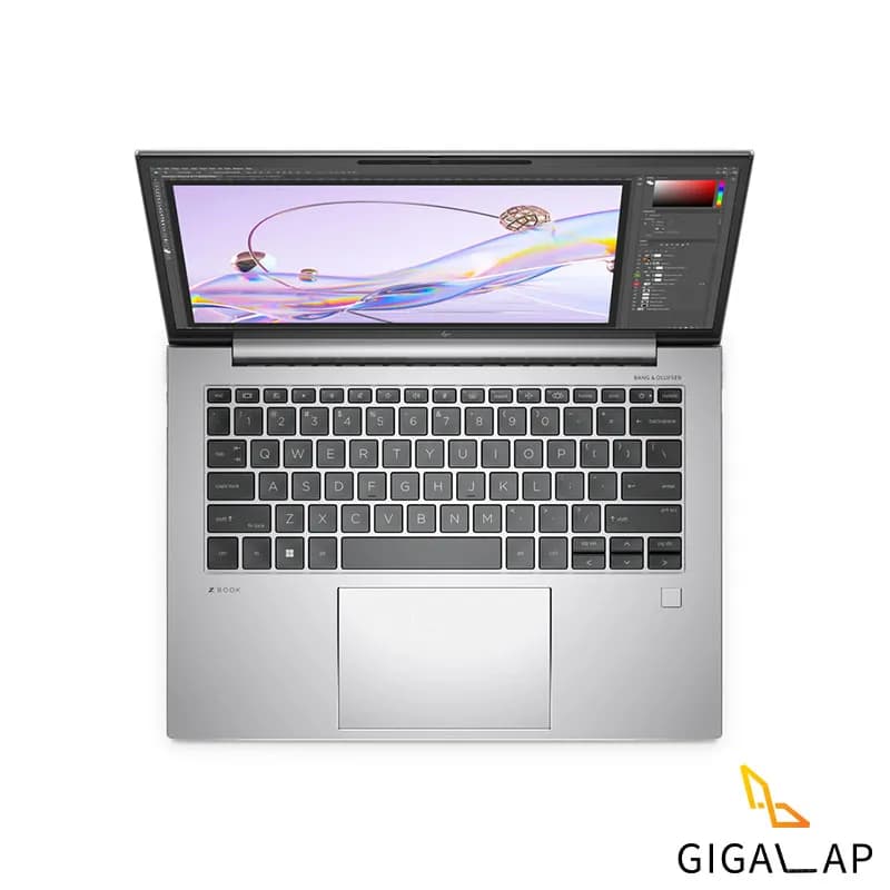 لپ تاپ HP ZBOOK FIREFLY 14 G9 مدل I7-1265U 32GB 1TB SSD 4GB T550 14,1 INCH FHD TOUCH — تصویر ۴