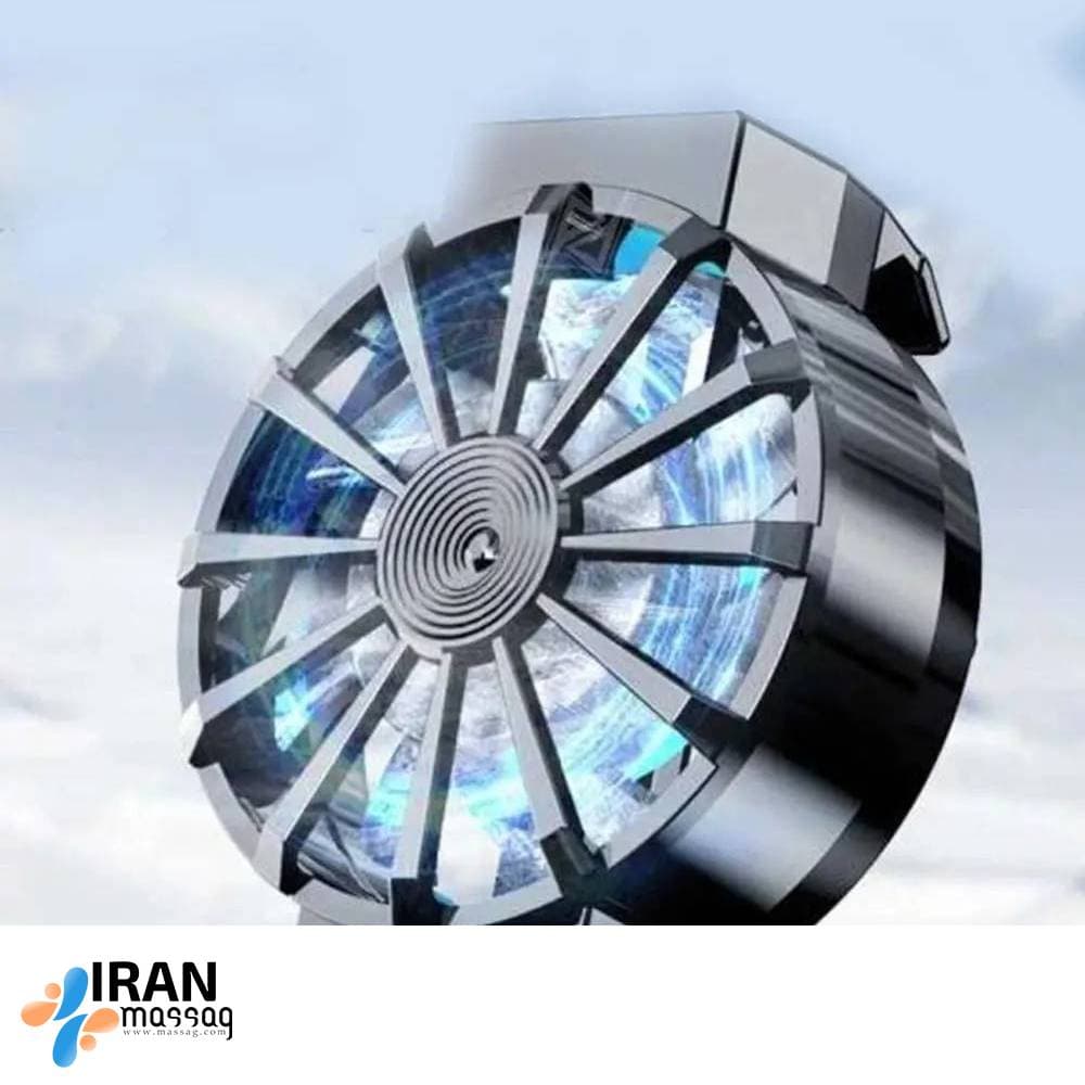 فن خنک‌کننده گوشی مدل X-16 | خنک‌سازی سریع، بی‌صدا و ارگونومیک برای گیمرها — تصویر ۲