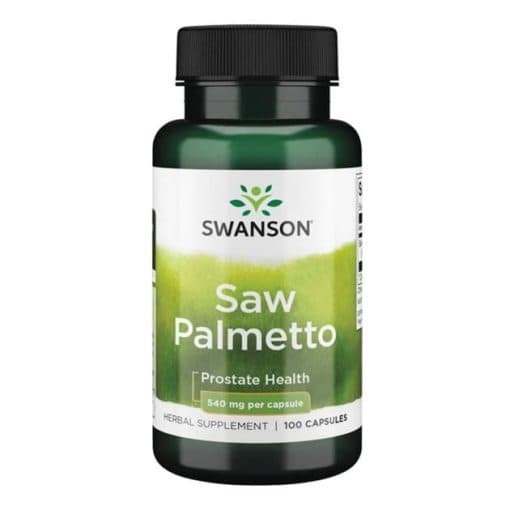 کپسول عصاره نخل اره سوانسون 100 عدد Swanson Saw Palmetto