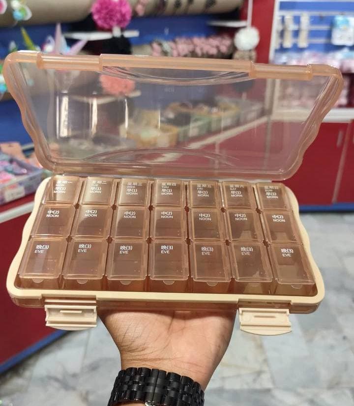 باکس نظم دهنده قرص و دارو ۷ تایی — تصویر ۳