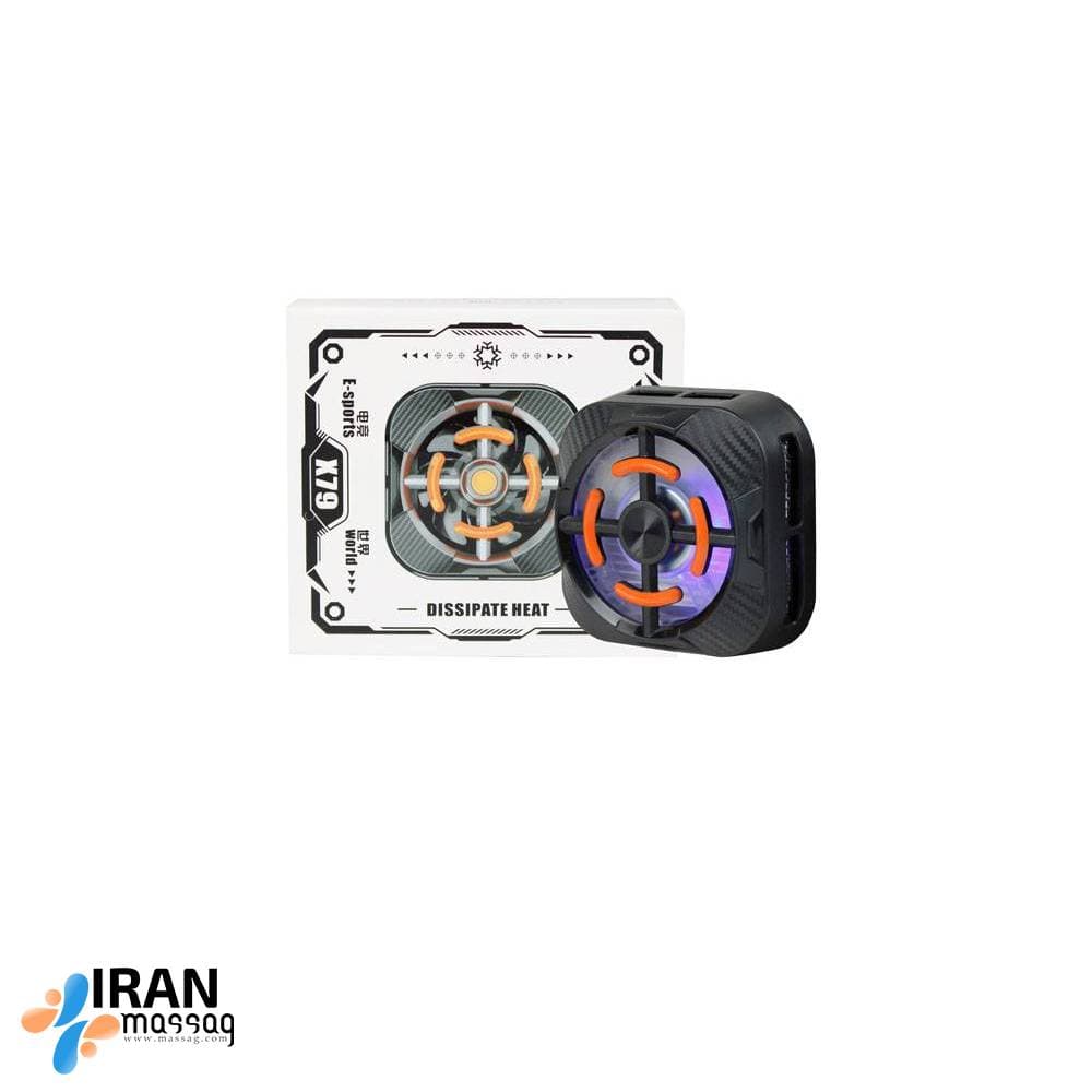 فن خنک‌کننده گوشی مدل X79 | خنک‌کننده سریع و بی‌صدا برای گیمینگ موبایل | Type-C — تصویر ۳