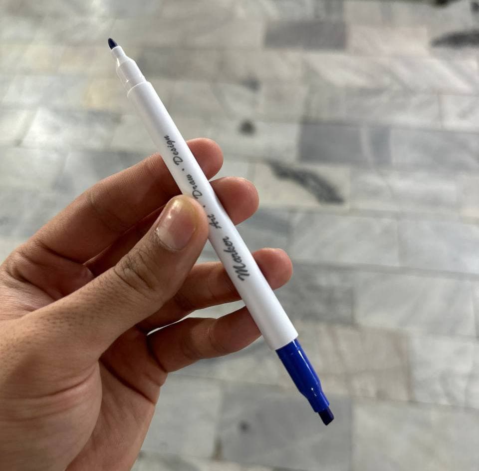ماژیک دو سر ۱۲ رنگ | برند Huilin — تصویر ۳