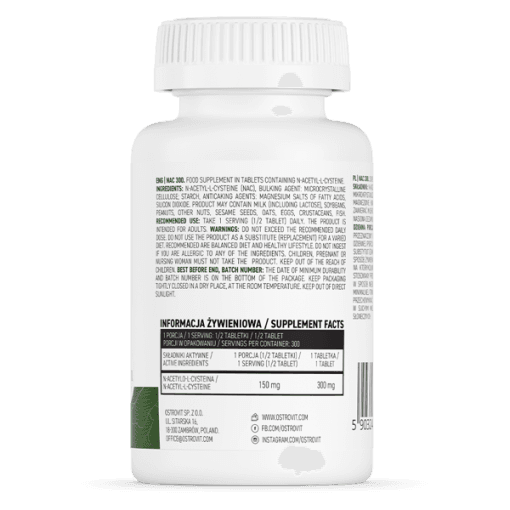ان-استیل-ال-سیستئین استرویت OstroVit NAC 300 — تصویر ۲