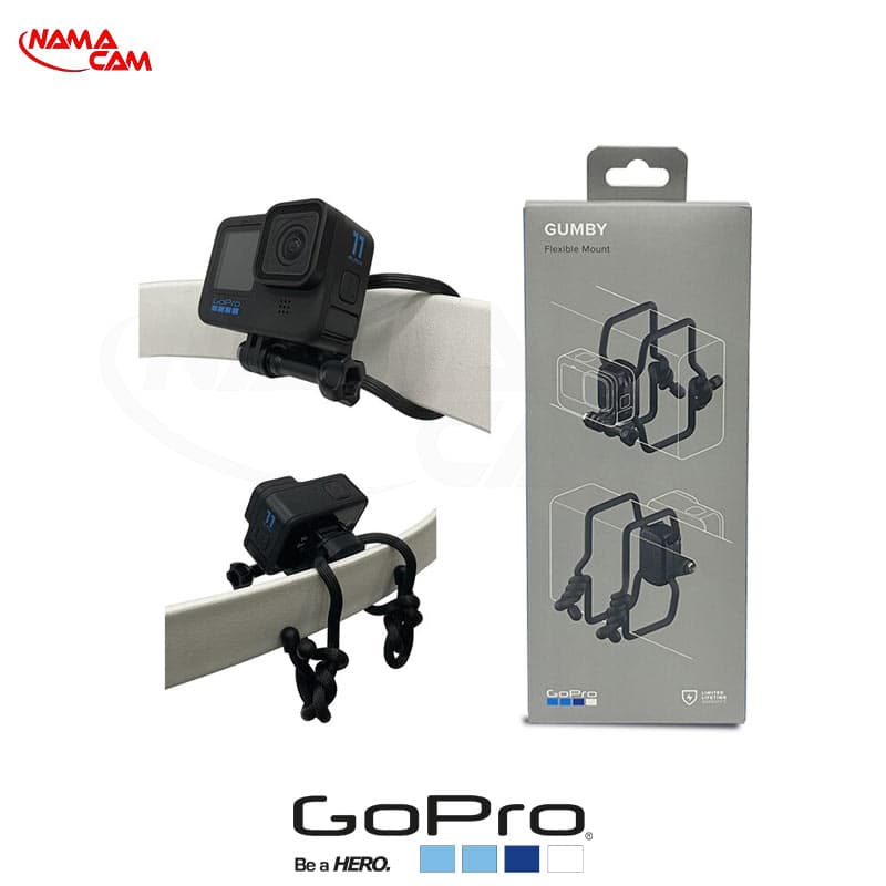 پایه انعطاف پذیر Gumby گوپرو اصلی – GoPro Gumby Flexible Mount — تصویر ۸