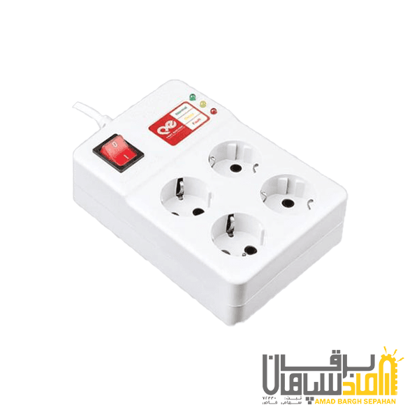 محافظ ۴ خانه کامپیوتر آنالوگ با کابل 5 متری – پارت الکتریک