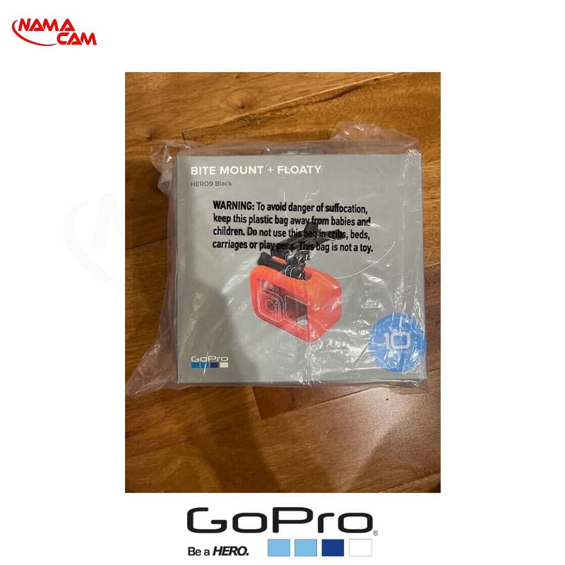 مانت دهانی و شناور گوپرو اصلی – GoPro Bite Mount + Floaty — تصویر ۲