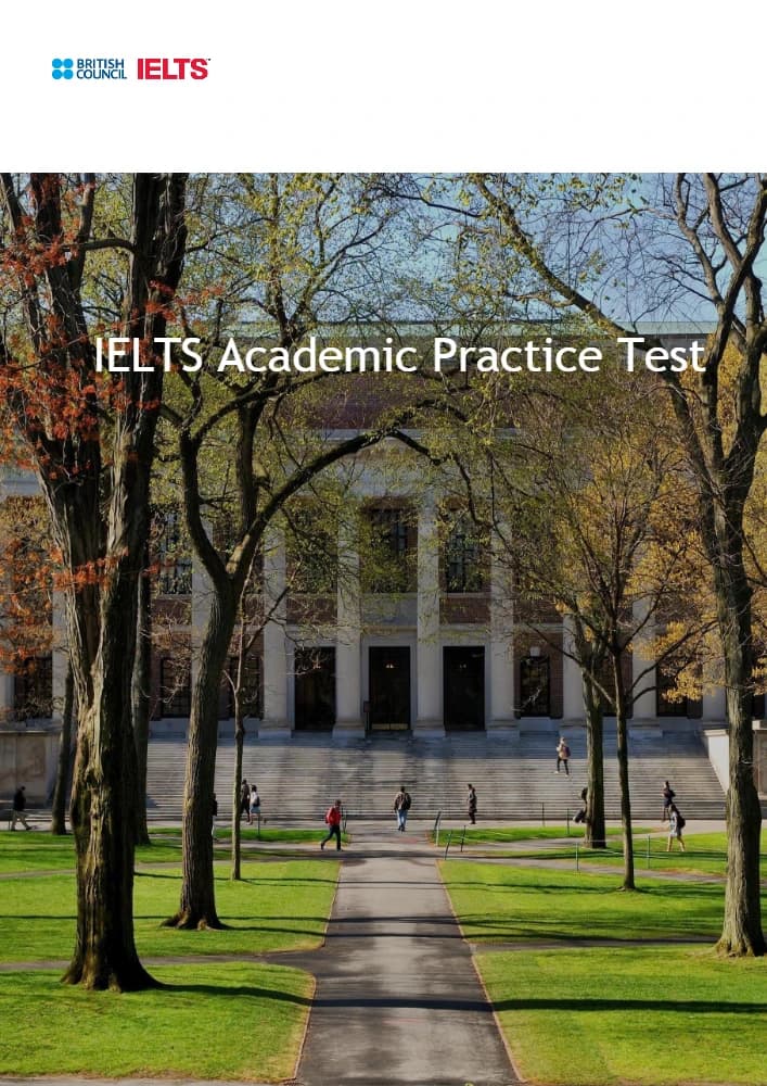 کتاب IELTS Practice Materials (نمونه سؤالات آیلتس: آزمون آکادمیک) نسخه انگلیسی PDF