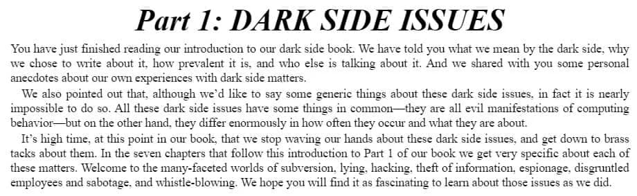 کتاب The Dark Side of Software Engineering — تصویر ۳