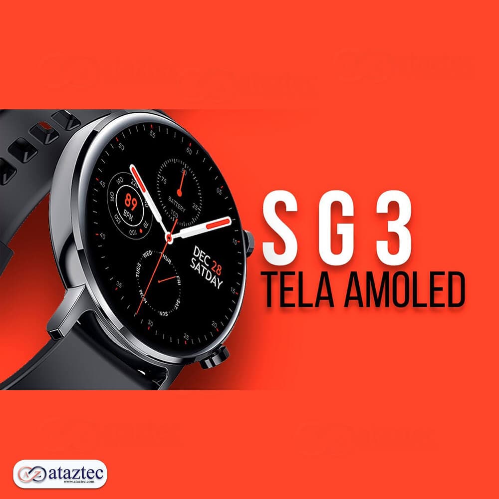 ساعت هوشمند مدل SG3 | با گواهینامه ضد آب IP68 | ردیابی سلامت — تصویر ۳