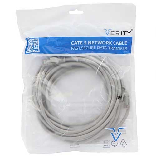کابل شبکه 5 متری Verity Cat6 — تصویر ۳