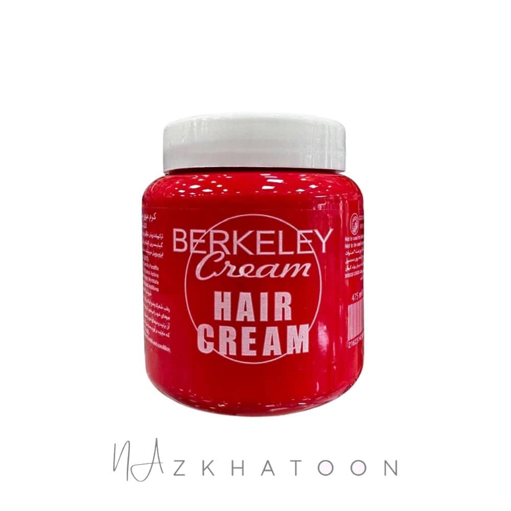 کرم مو برکلی ایرانی | BERKELEY Hair Cream with Coconut Oil & amp Beeswax