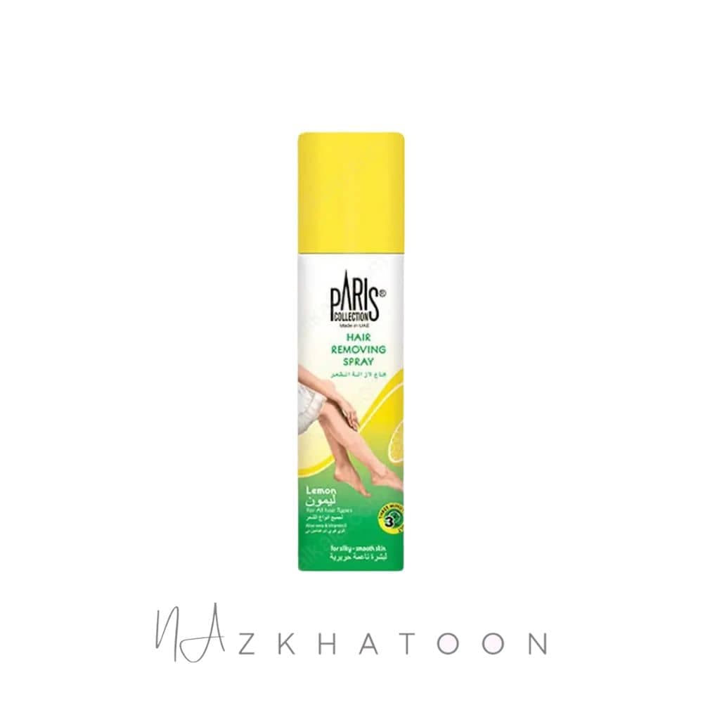 اسپری موبر پاریس رایحه لیمو | PARIS Collection Hair Removing Spray Lemon