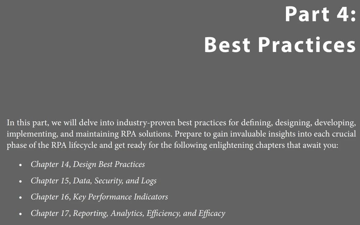 کتاب RPA Solution Architect’s Handbook — تصویر ۵