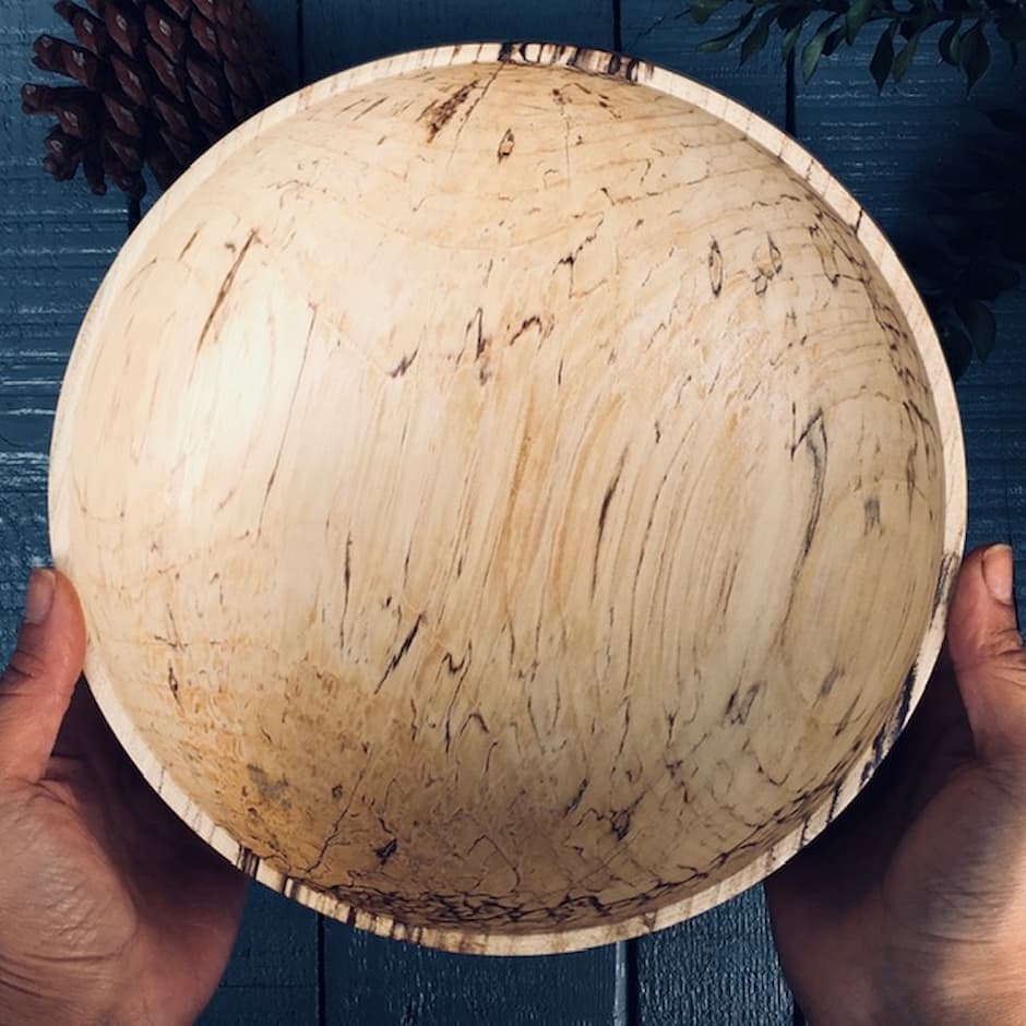 کاسه چوبی کد 575 — تصویر ۳