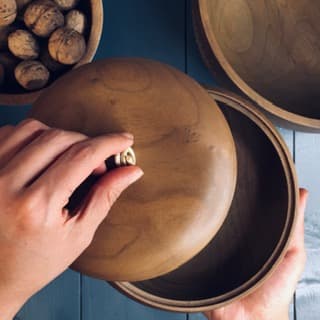 شکلات خوری چوبی کد 957 — تصویر ۲