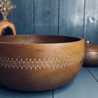 کاسه چوبی کد 560 — تصویر ۲