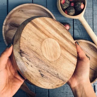 ظرف چوبی پذیرایی کد 846 — تصویر ۵