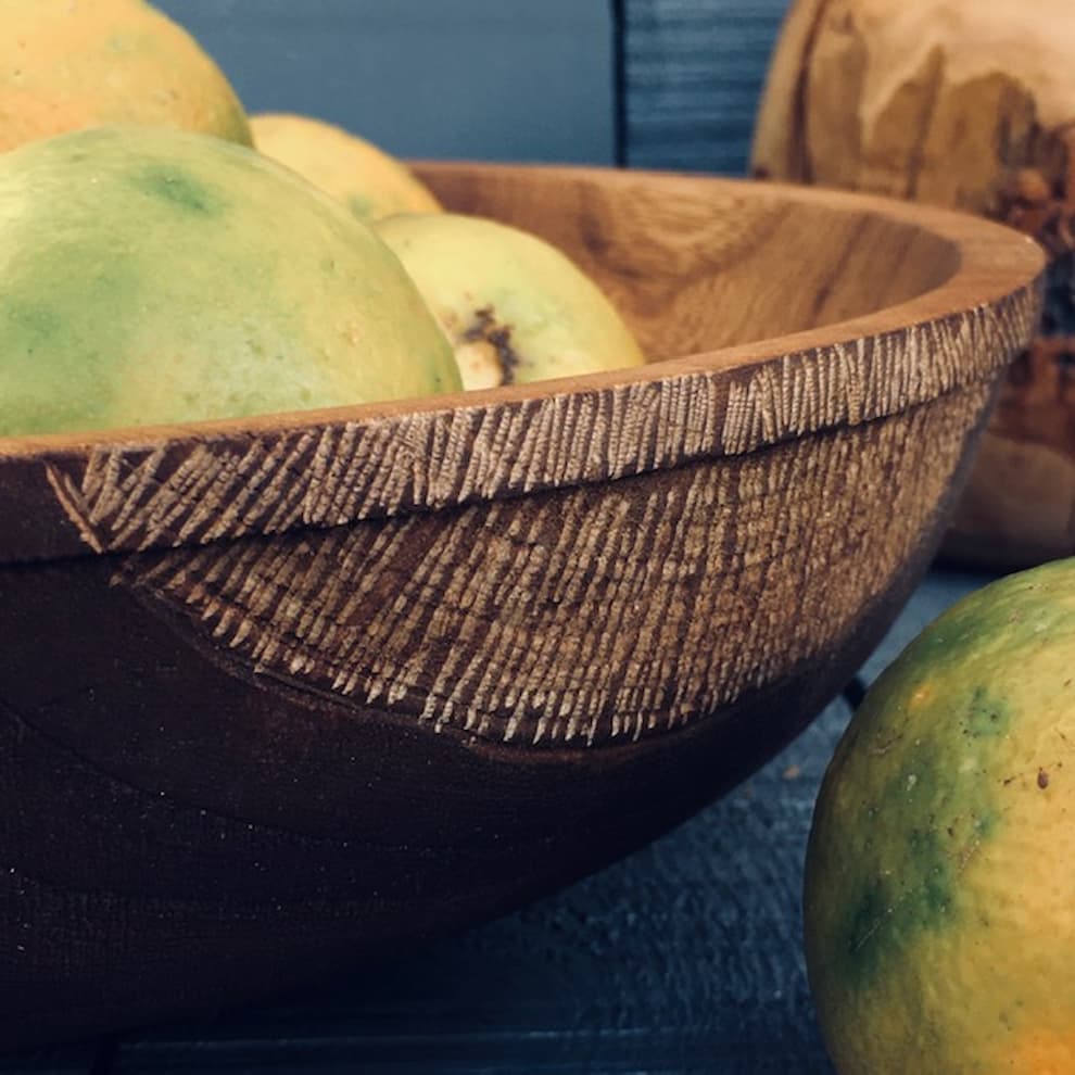 کاسه چوبی کد 534 — تصویر ۴