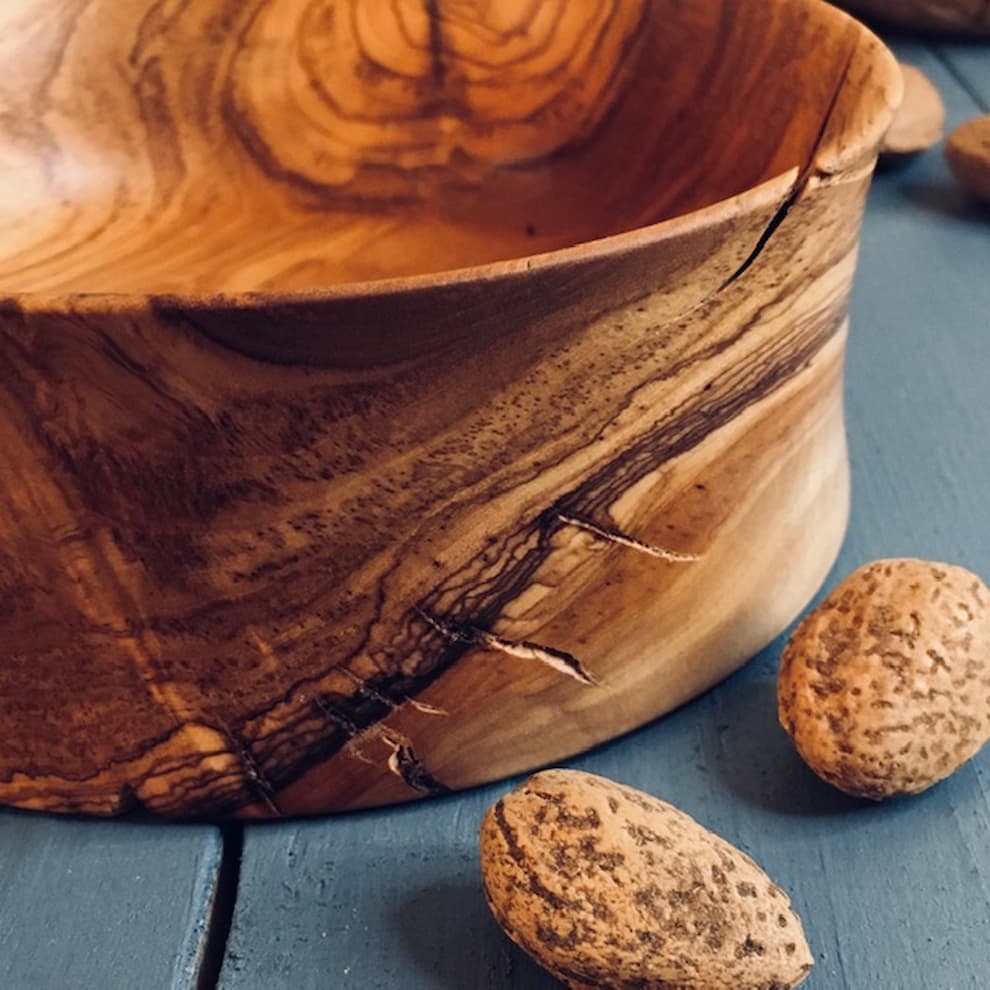 کاسه چوبی کد 520 — تصویر ۲
