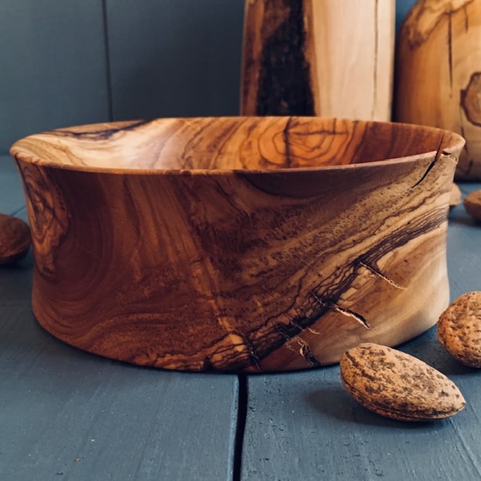 کاسه چوبی کد 520
