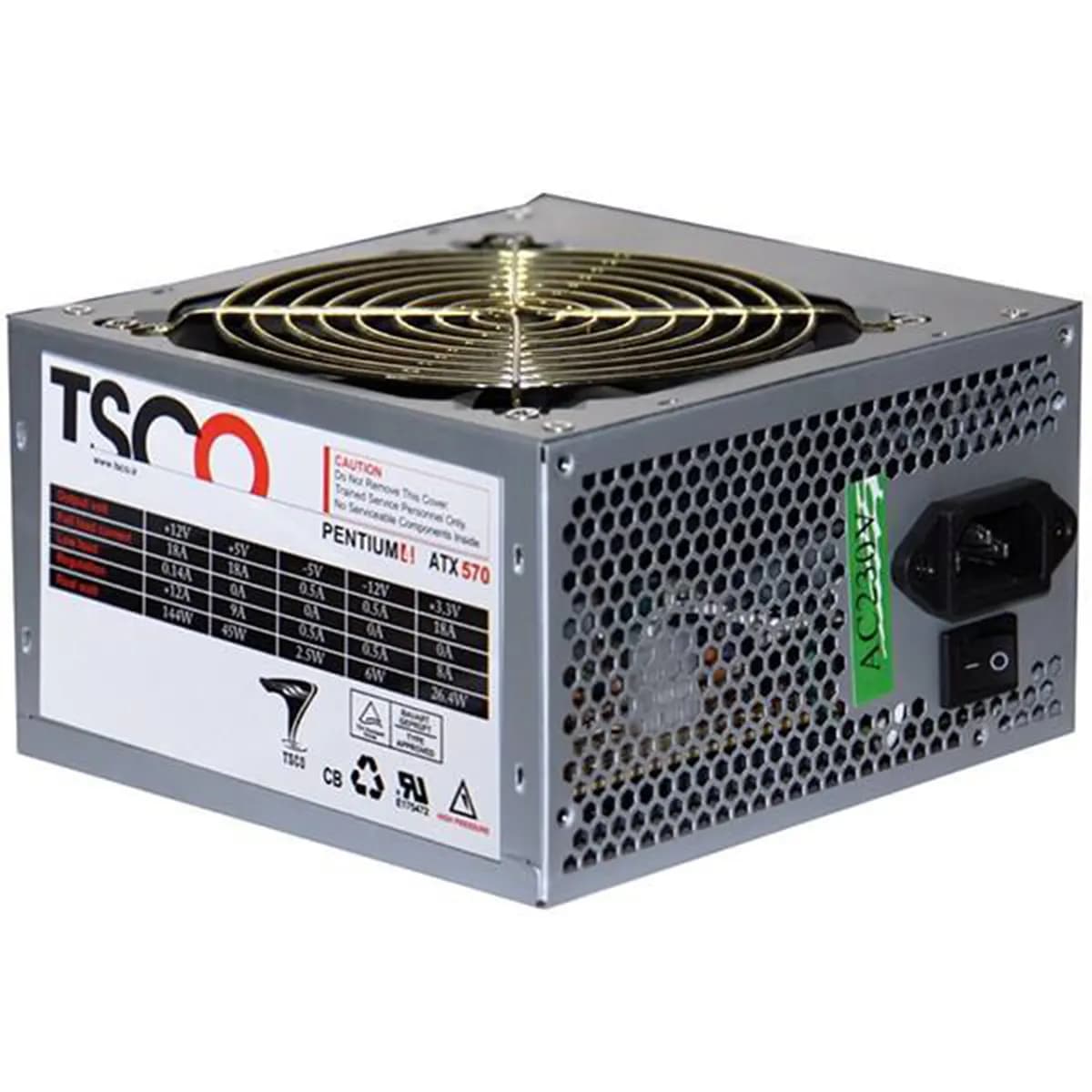 پاور کامپیوتر 230 وات تسکو TSCO PSU TP 570 230W