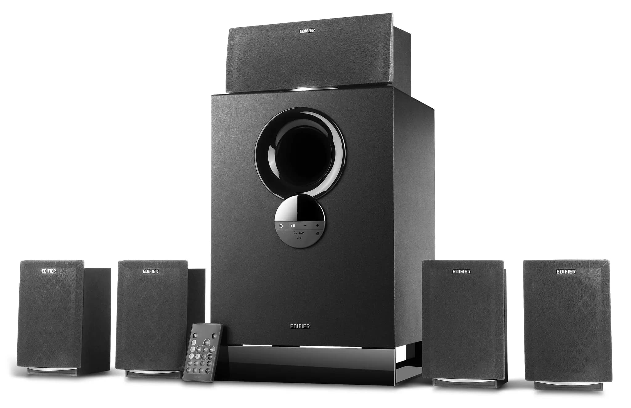 اسپیکر ادیفایر 6 تکه بلوتوث دار مدل Edifier R501BT 5.1 — تصویر ۲