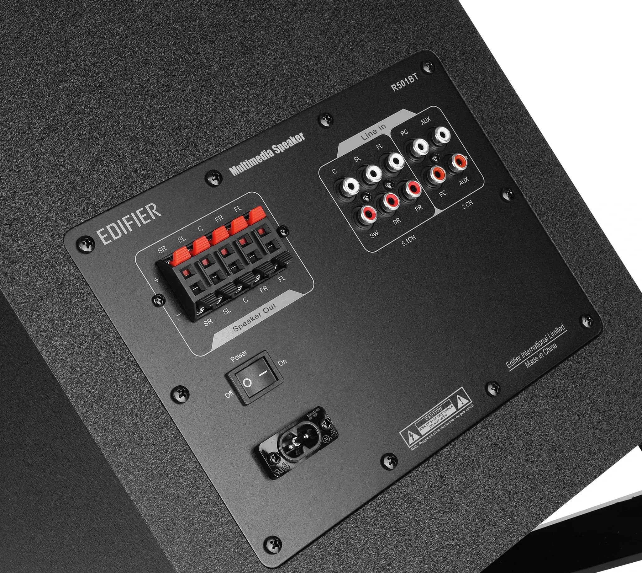 اسپیکر ادیفایر 6 تکه بلوتوث دار مدل Edifier R501BT 5.1 — تصویر ۴