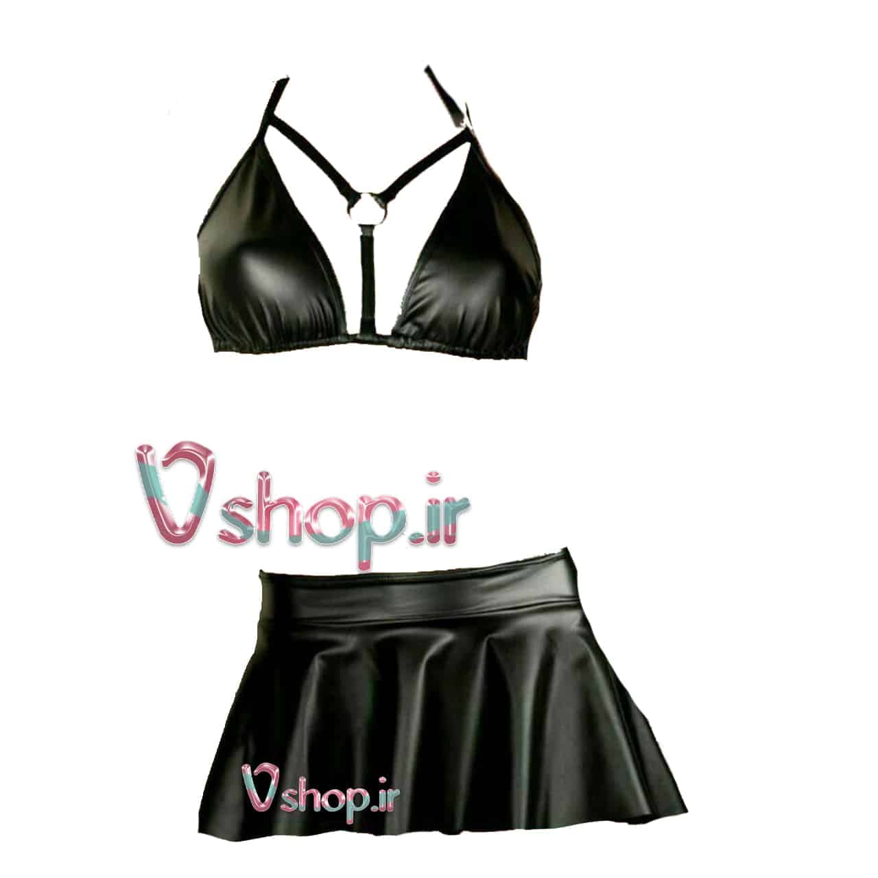 ست فانتزی چرم و لاتکس