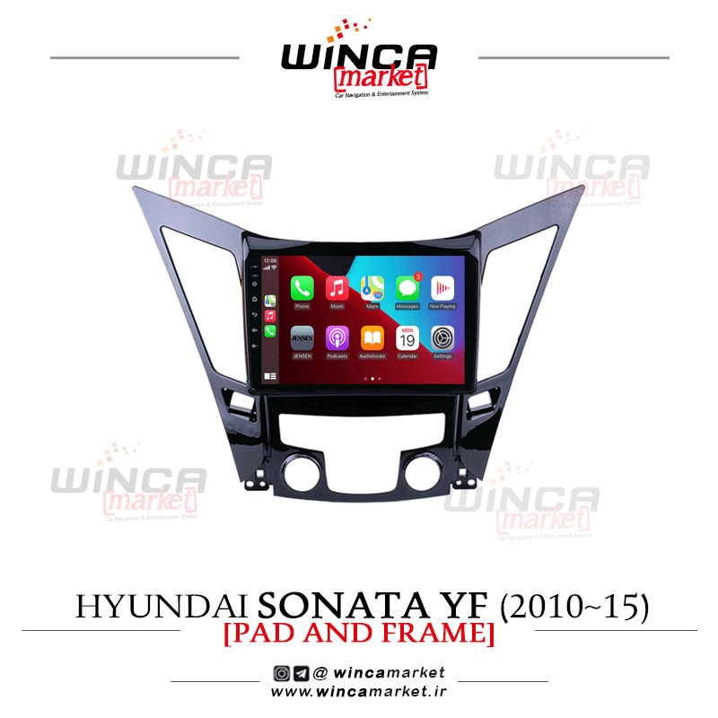 مانیتور اندروید سوناتا وای اف YF 2010-15 سری M200 اپل کارپلی