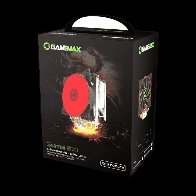 فن خنک کننده پردازنده گیم مکس مدل Gamemax Gamma 500 — تصویر ۸