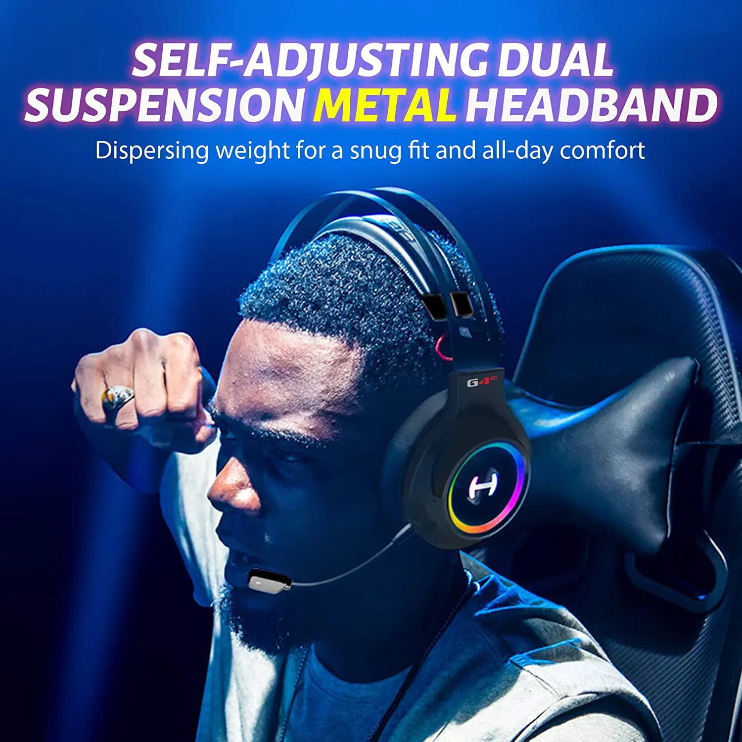 هدست گیمینگ ادیفایر مدل Edifier G4 TE Gaming Headset 7.1 Virtual Surround — تصویر ۷