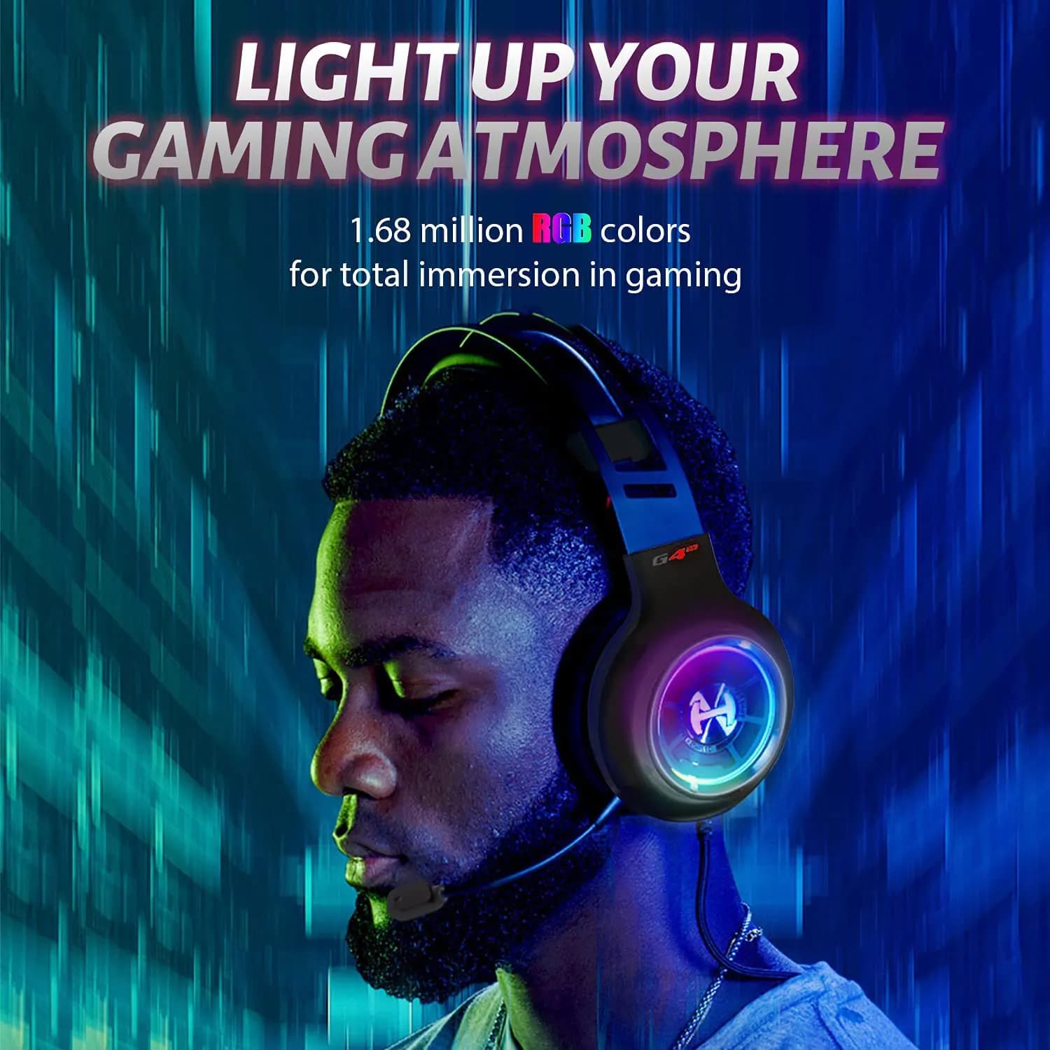هدست گیمینگ ادیفایر مدل Edifier G4 TE Gaming Headset 7.1 Virtual Surround — تصویر ۶
