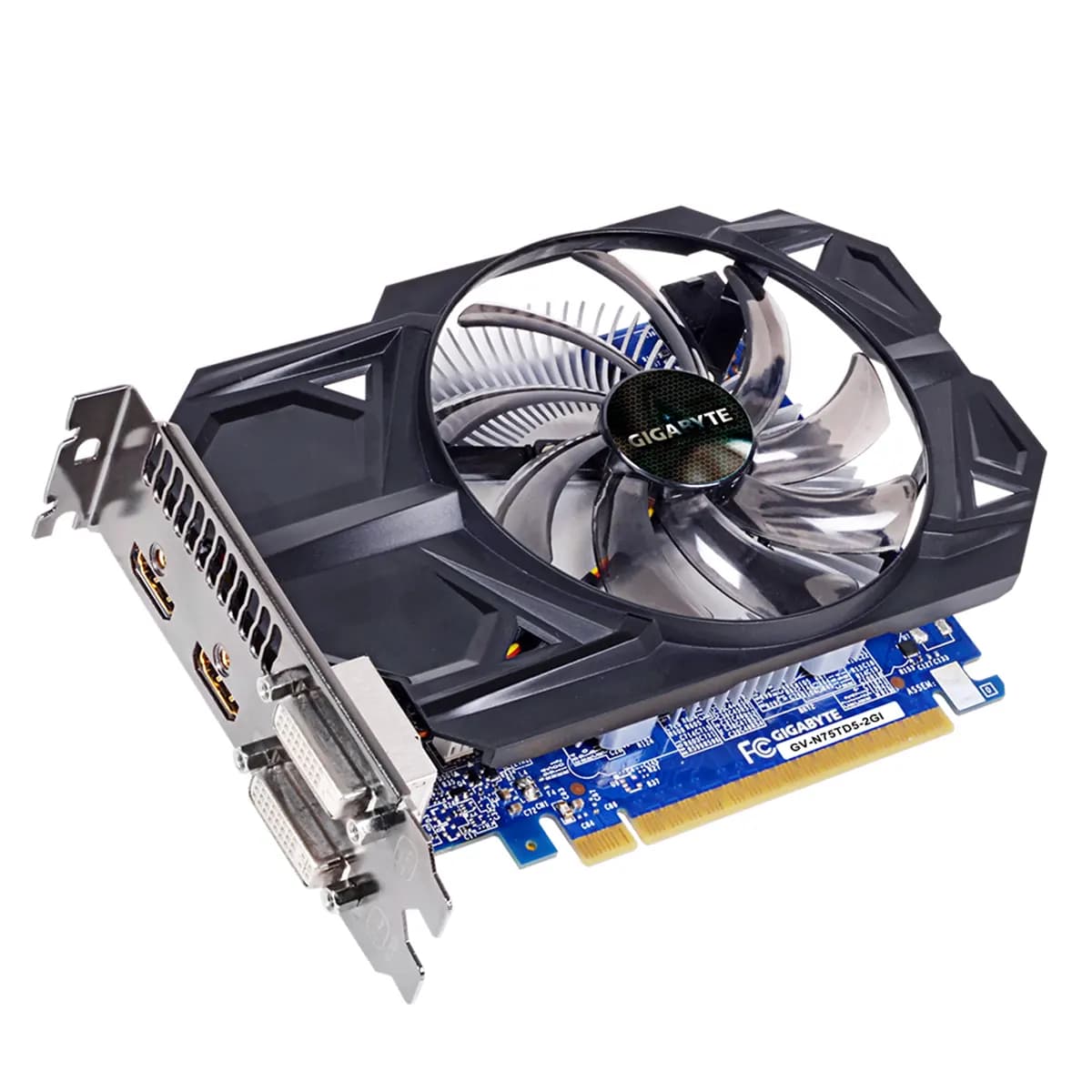 کارت گرافیک گیگابایت Gigabyte NVIDIA GeForce GTX 750 Ti 2GB GV-N75TD5-2GI