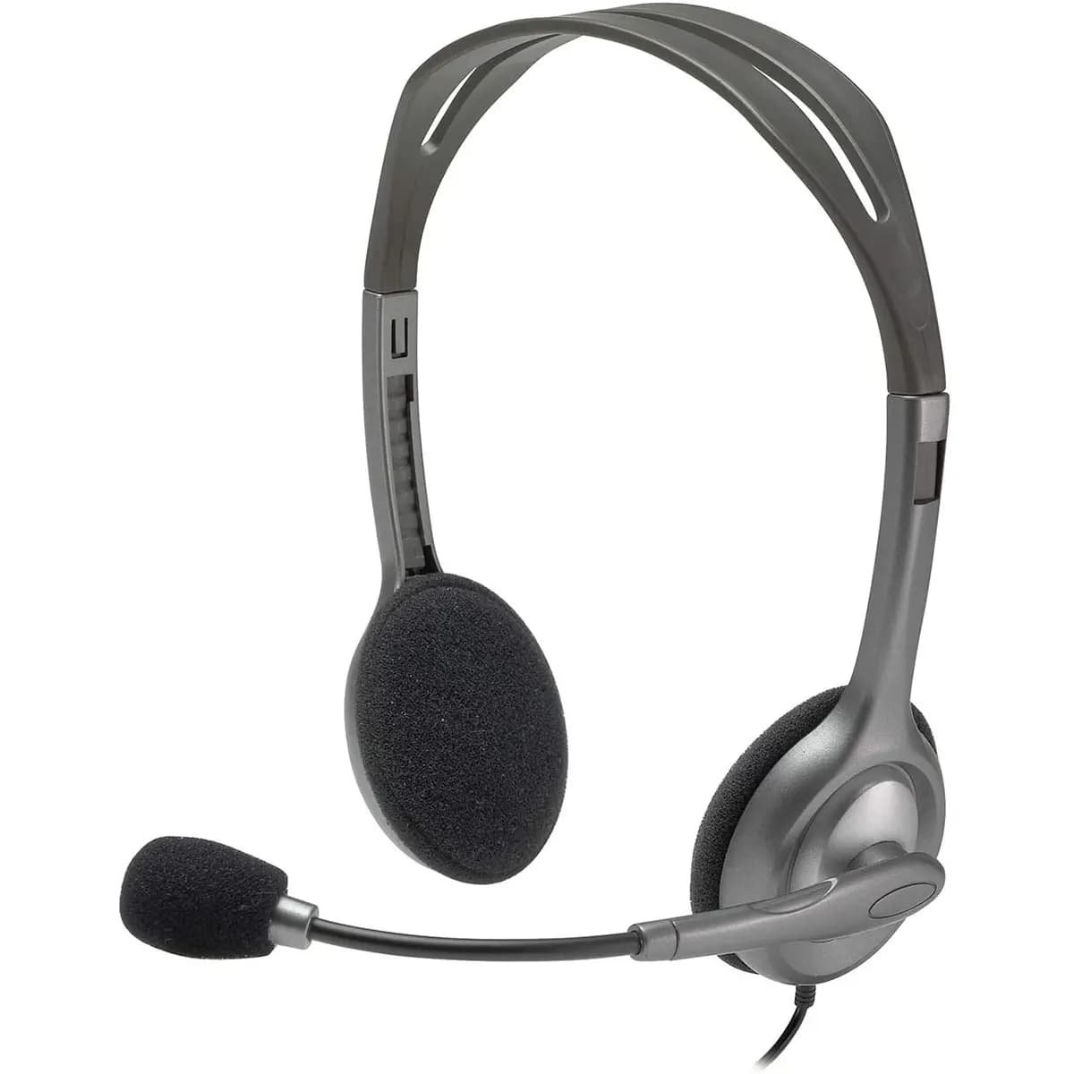 هدست با سیم لاجیتک Logitech H110 (AUX)