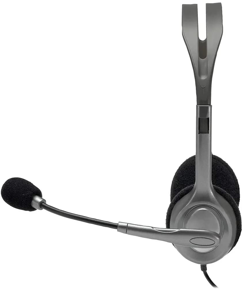 هدست با سیم لاجیتک Logitech H110 (AUX) — تصویر ۲