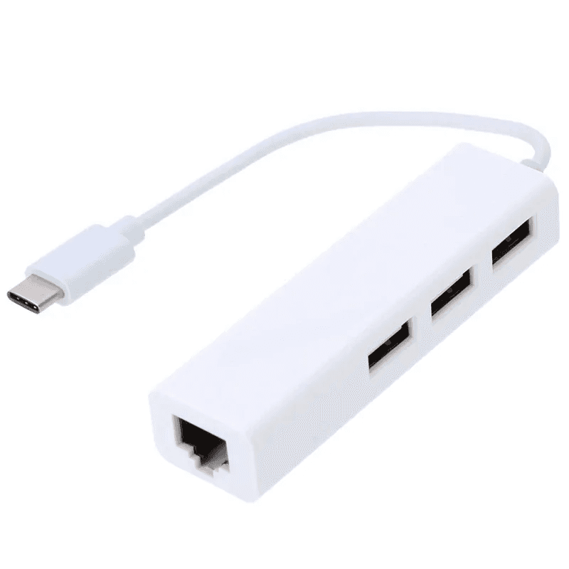 هاب تبدیل TYPE C به LAN رویال