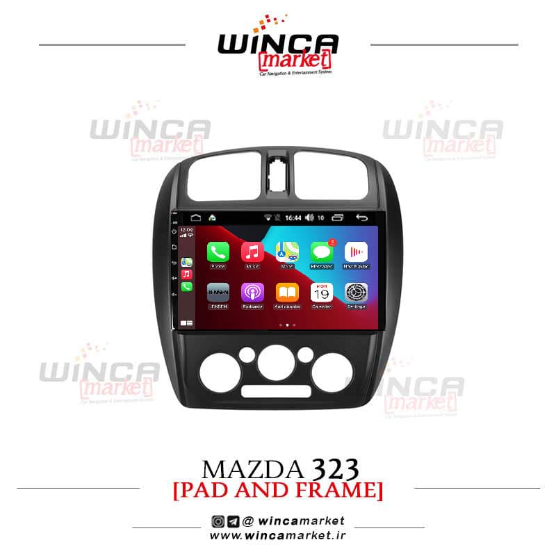 مانیتور مزدا 323 فابریک اندروید سری M200 اپل کارپلی