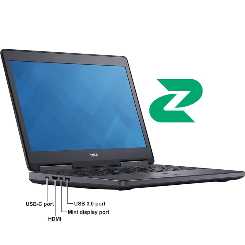 لپ تاپ استوک 15.6 اینچی دل مدل Precision 7510 پردازنده i7 رم 16 گیگابایت هارد 512 گیگابایت SSD گرید ++A — تصویر ۵