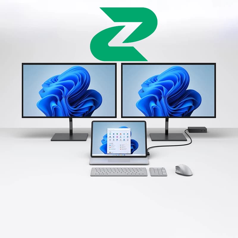 لپ تاپ استوک صحفه لمسی 14 اینچی مایکروسافت مدل Surface Studio پردازنده i7 رم 16 گیگابایت هارد 512 گیگابایت SSD گرید ++A — تصویر ۶