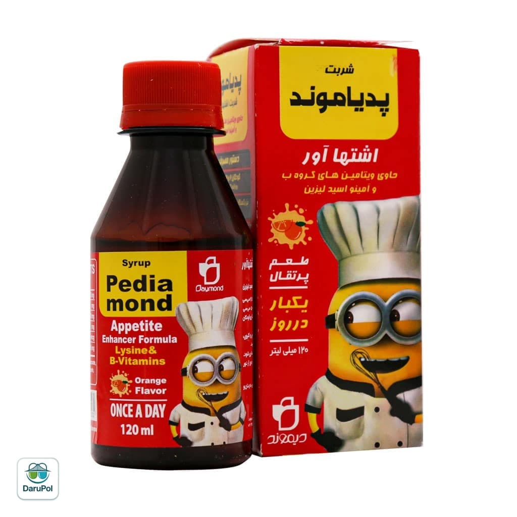 شربت اشتها آور پدیاموند دیموند — تصویر ۳