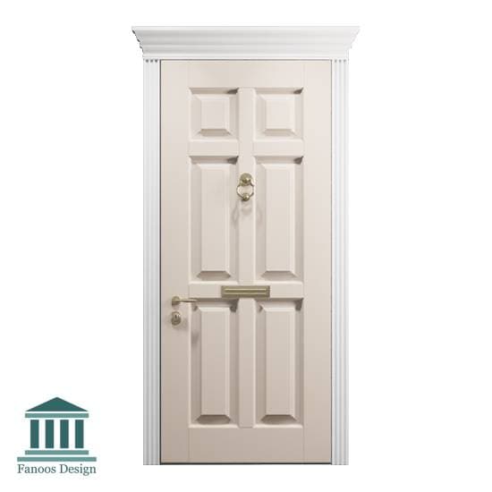 درب اتاقی چوبی کلاسیک کد 30946 — تصویر ۶