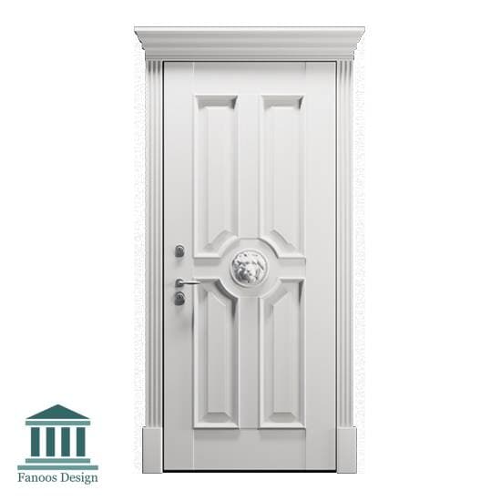 درب اتاقی چوبی کلاسیک کد 30947 — تصویر ۲