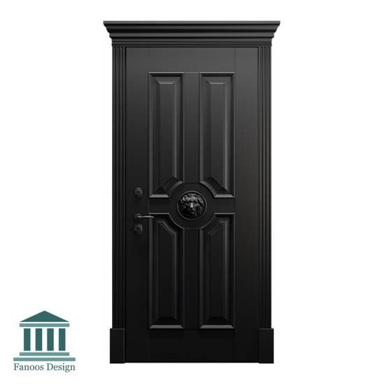 درب اتاقی چوبی کلاسیک کد 30947 — تصویر ۸