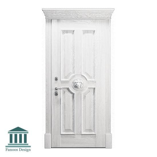 درب اتاقی چوبی کلاسیک کد 30947 — تصویر ۵