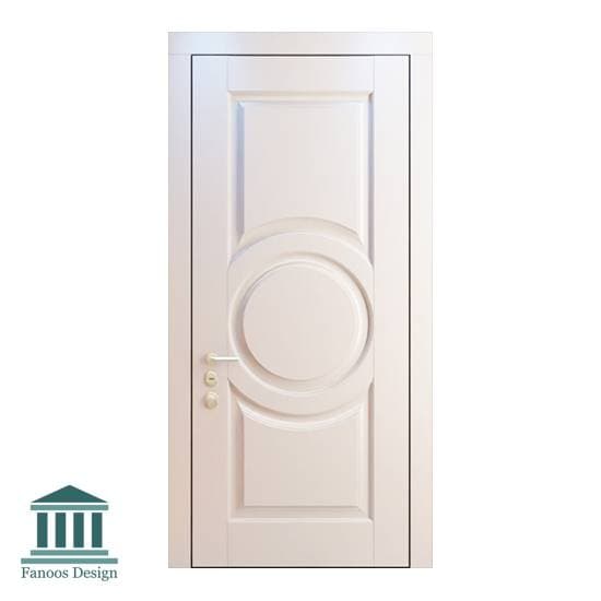 درب چوبی کلاسیک کد 30940 — تصویر ۲
