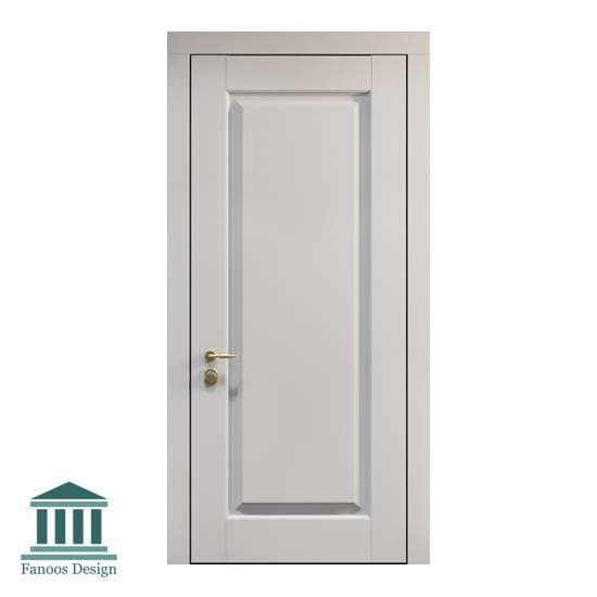 درب تمام چوب اتاق با رنگ آبی نفتی مدرن کد 30939 — تصویر ۳