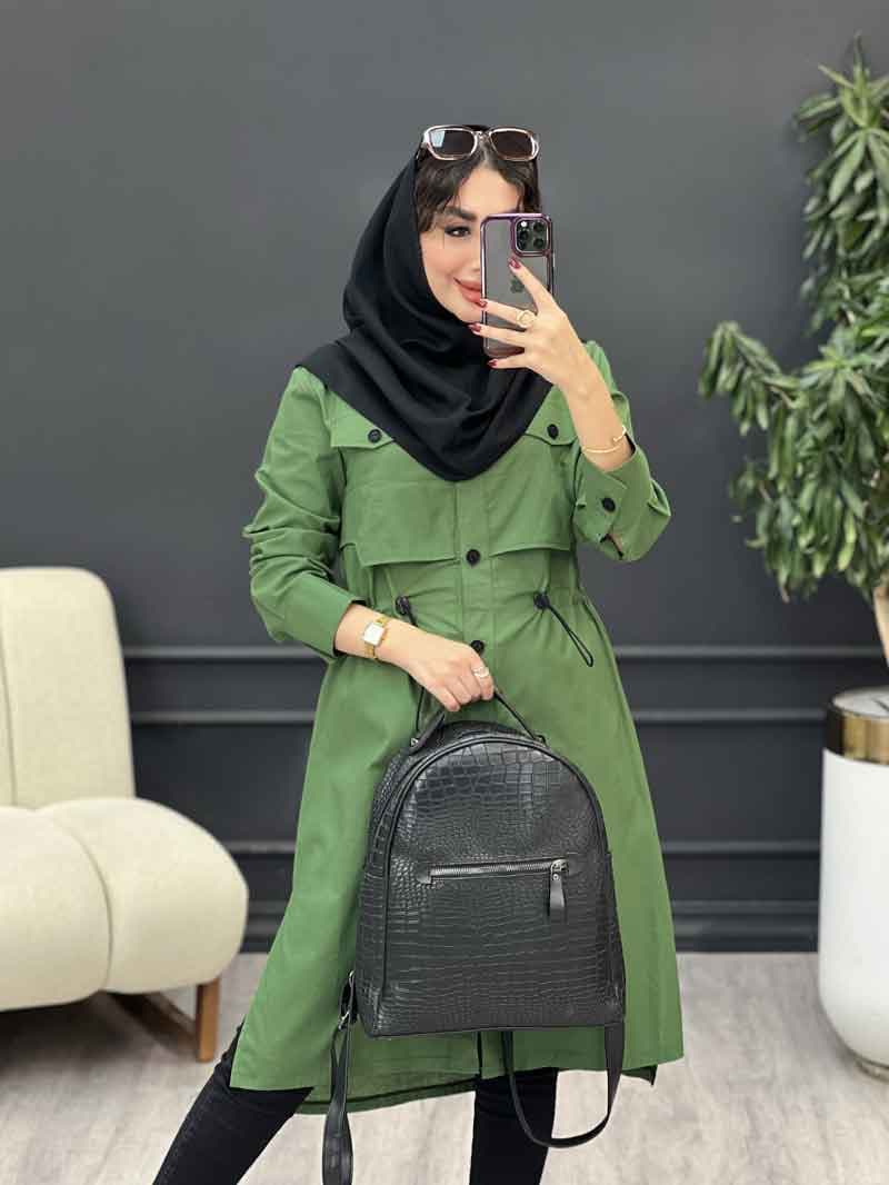 مانتو ژیله جیب نما هلیا کد 4977