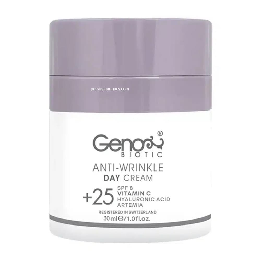 کرم ضد چروک روز بالای 25 سال ژنوبایوتیک GENOBIOTIC — تصویر ۲